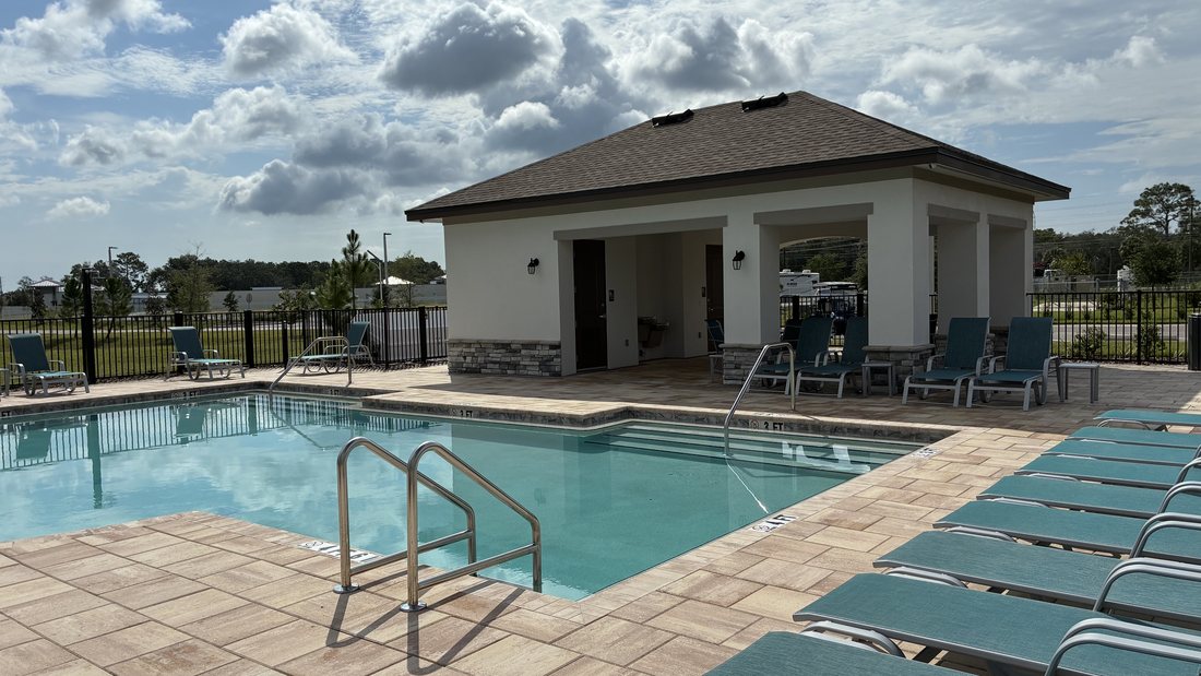 The Avalon cabana pool on Newbridge Street